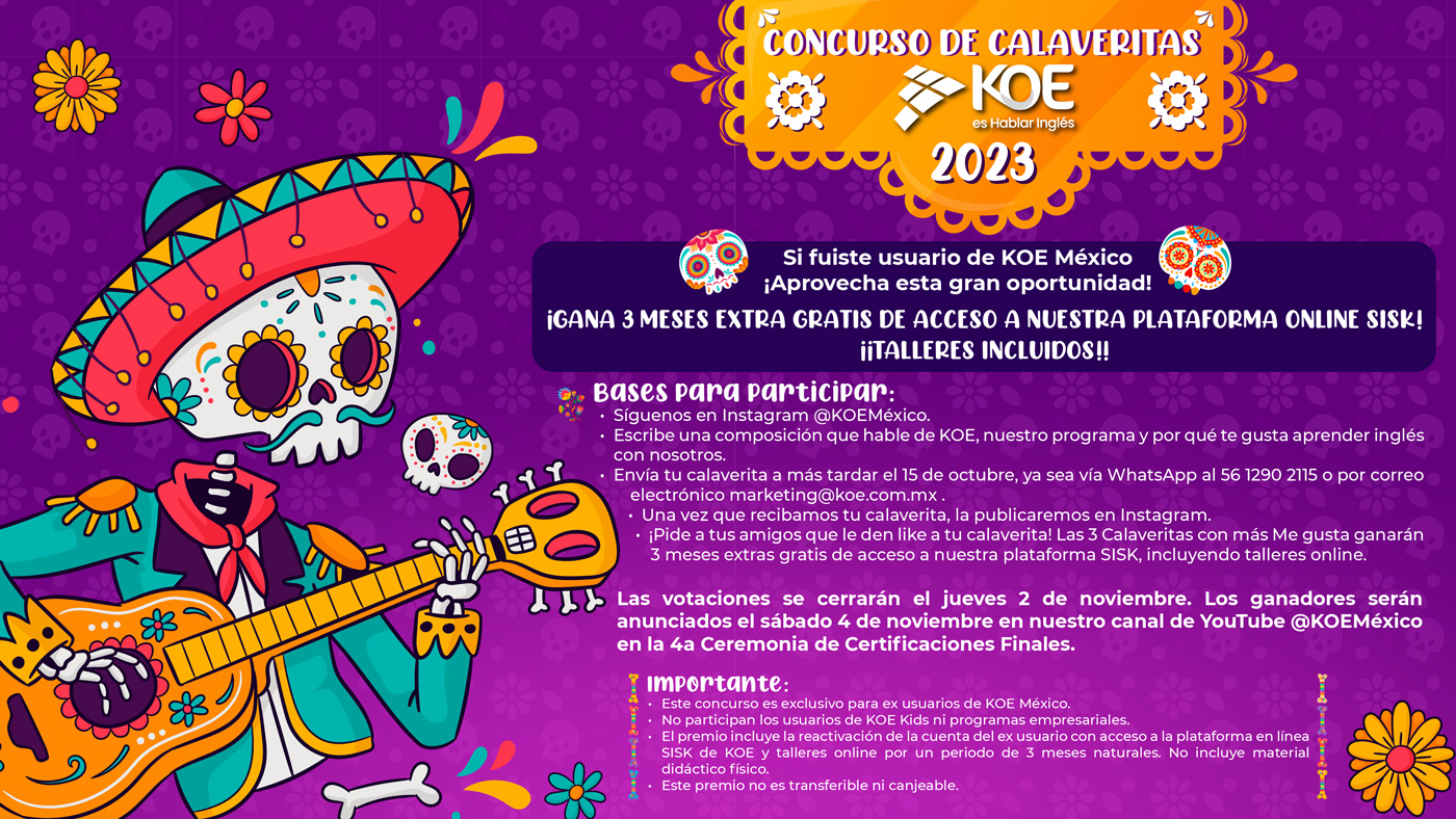 Calaveritas sitio web