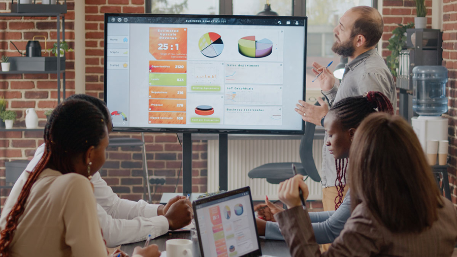 reuniones presentaciones en ingles